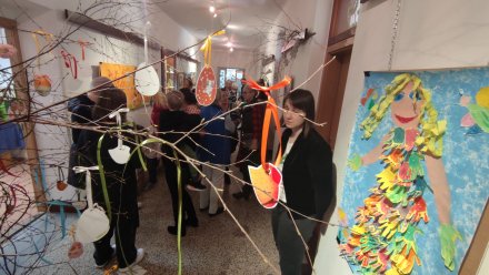 Wernisaż wystawy wiosennej w Wiślańskim Centrum Kultury